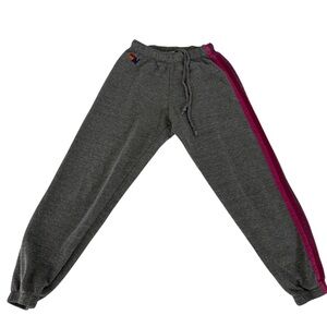 Women’s Aviator Nation 5-stripe sweatpants S